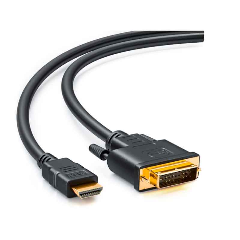 Cable adaptador HDMI a DVI Mundo adaptador Cable adaptador HDMI a DVI Mundo adaptador