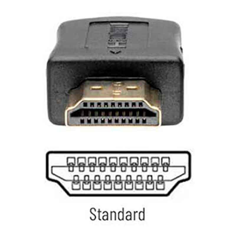 conector de adaptador hdmi standard