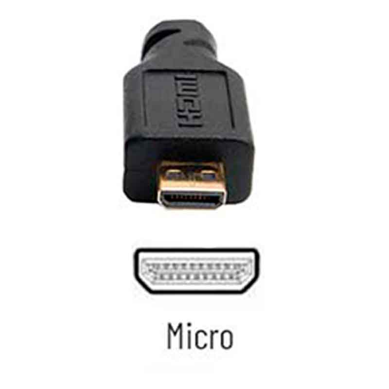 conector de adaptador micro hdmi