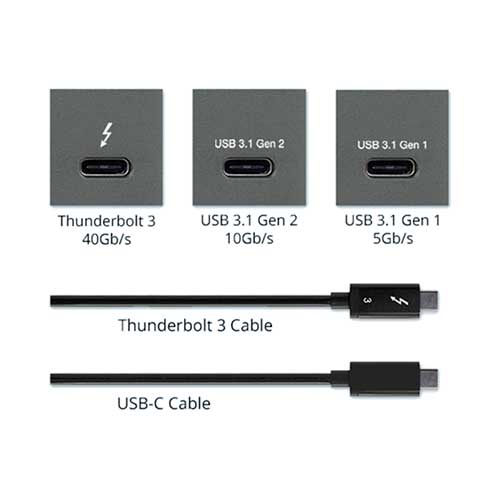 diferencias entre conector usb c thunderbolt